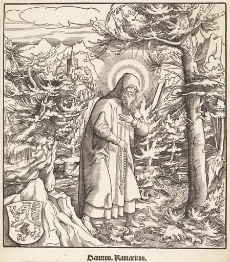 Saint Ramaricus, by Leonhard Beck