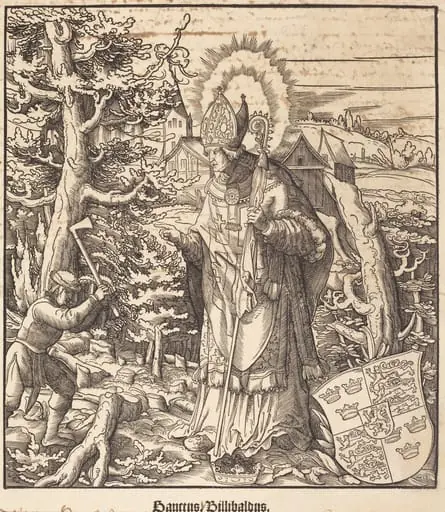 Saint Willibaldus, by Leonhard Beck