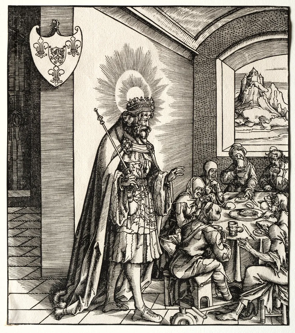 Saints Connected with the House of Habsburg: A General Account of the Ancestry of Emperor Maximilian I, by Leonhard Beck, 1521