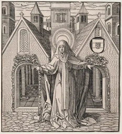 Sancta Rega, by Leonhard Beck
