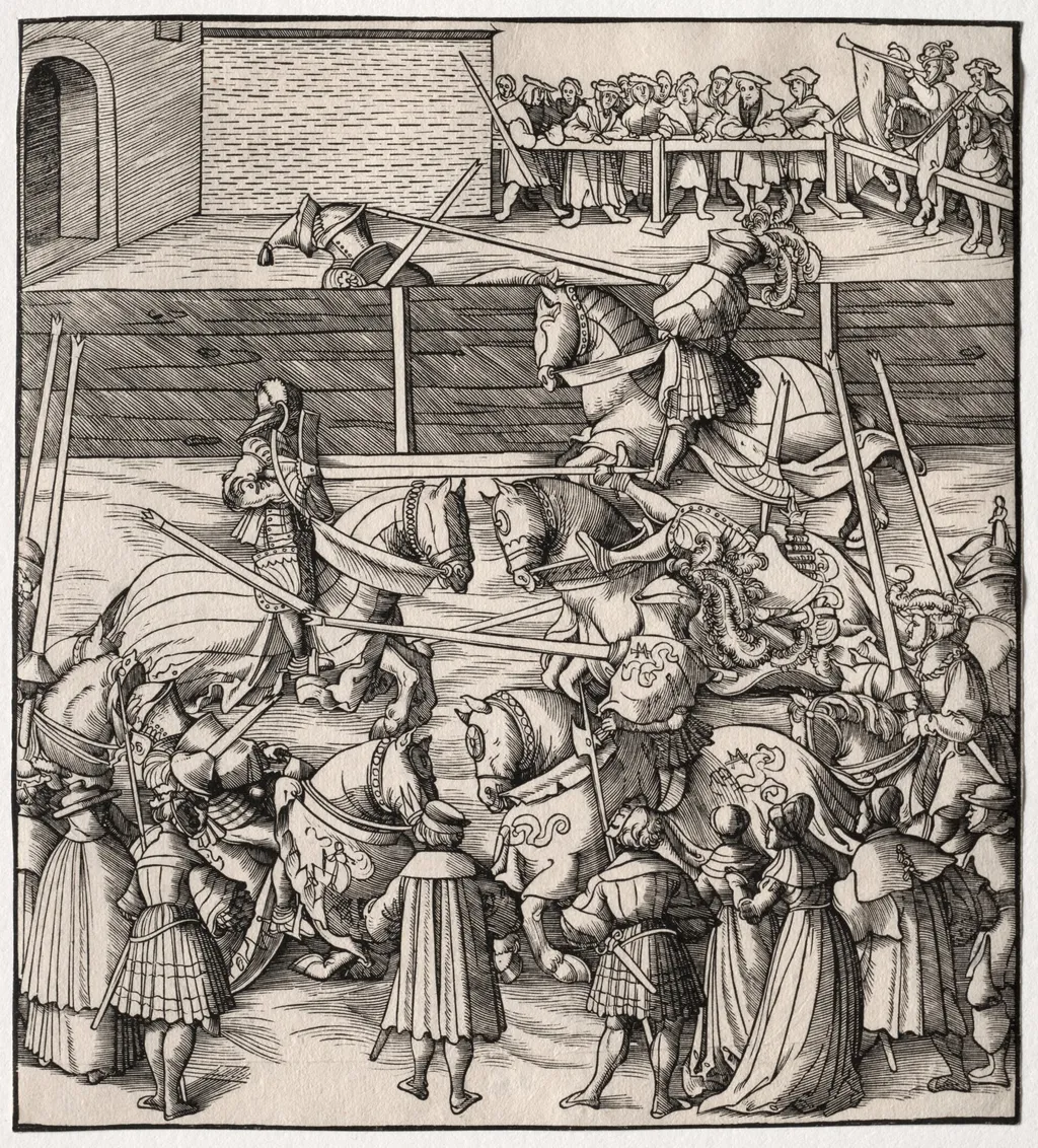 The Art of Jousting and Tilting, by Leonhard Beck, 1516