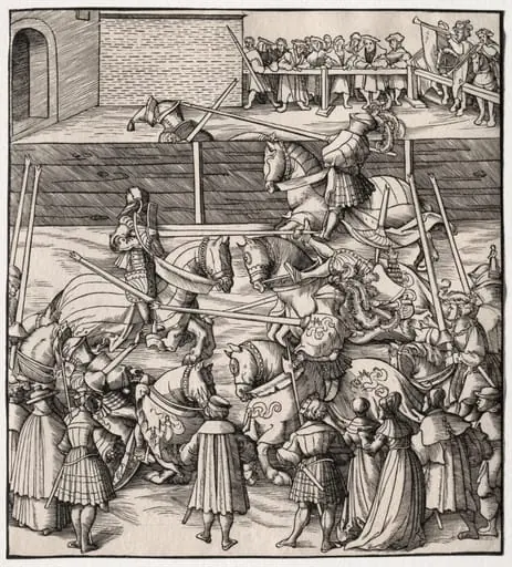 The Art of Jousting and Tilting, by Leonhard Beck