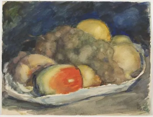 Still-life with fruit, by Leonid Osipovich Pasternak