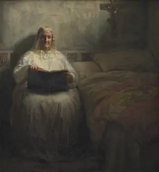 Leonora Christina in the Maribo Monastery