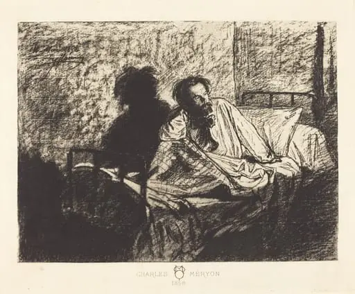 Charles Meryon, by Léopold Flameng
