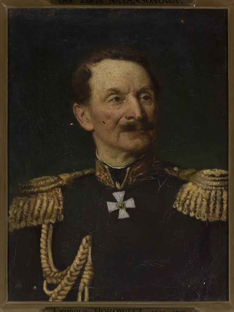 Portrait of count Friedrich Berg (1790–1874), Russian general, viceroy of the Kingdom of Poland, by Leopold Horovitz