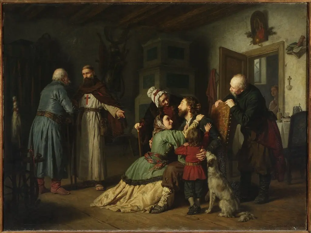 Return from bondage, by Leopold Loeffler