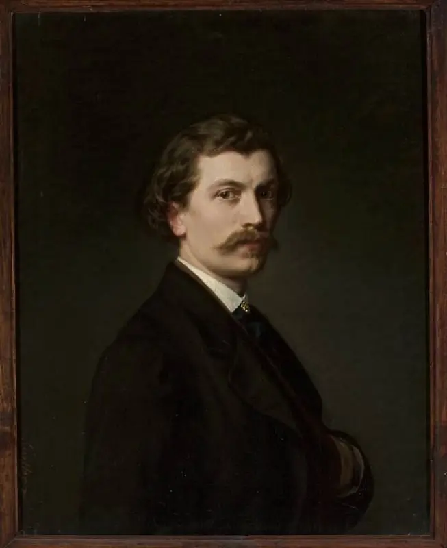 Self-portrait, by Leopold Loeffler
