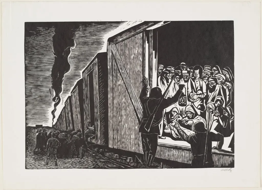 Untitled, by Leopoldo Méndez, 1942