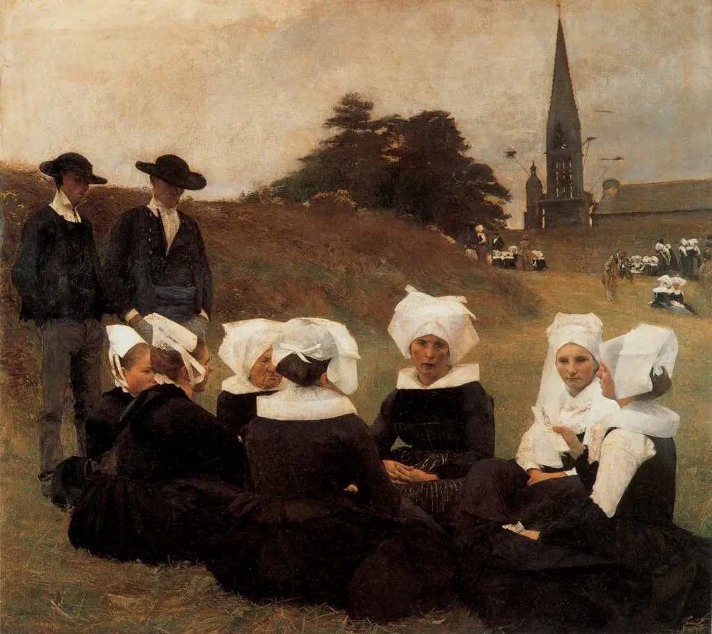 Les Bretonnes au Pardon