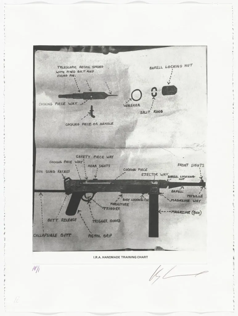 Untitled, by Les Levine, ink, 1977