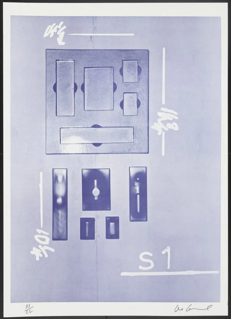 Untitled, by Les Levine, ink, 1965