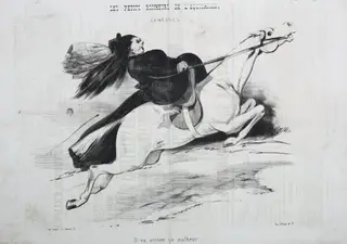 Les Petits bonheurs de l'equitation:  Lancades.  Il va arriver un malheur