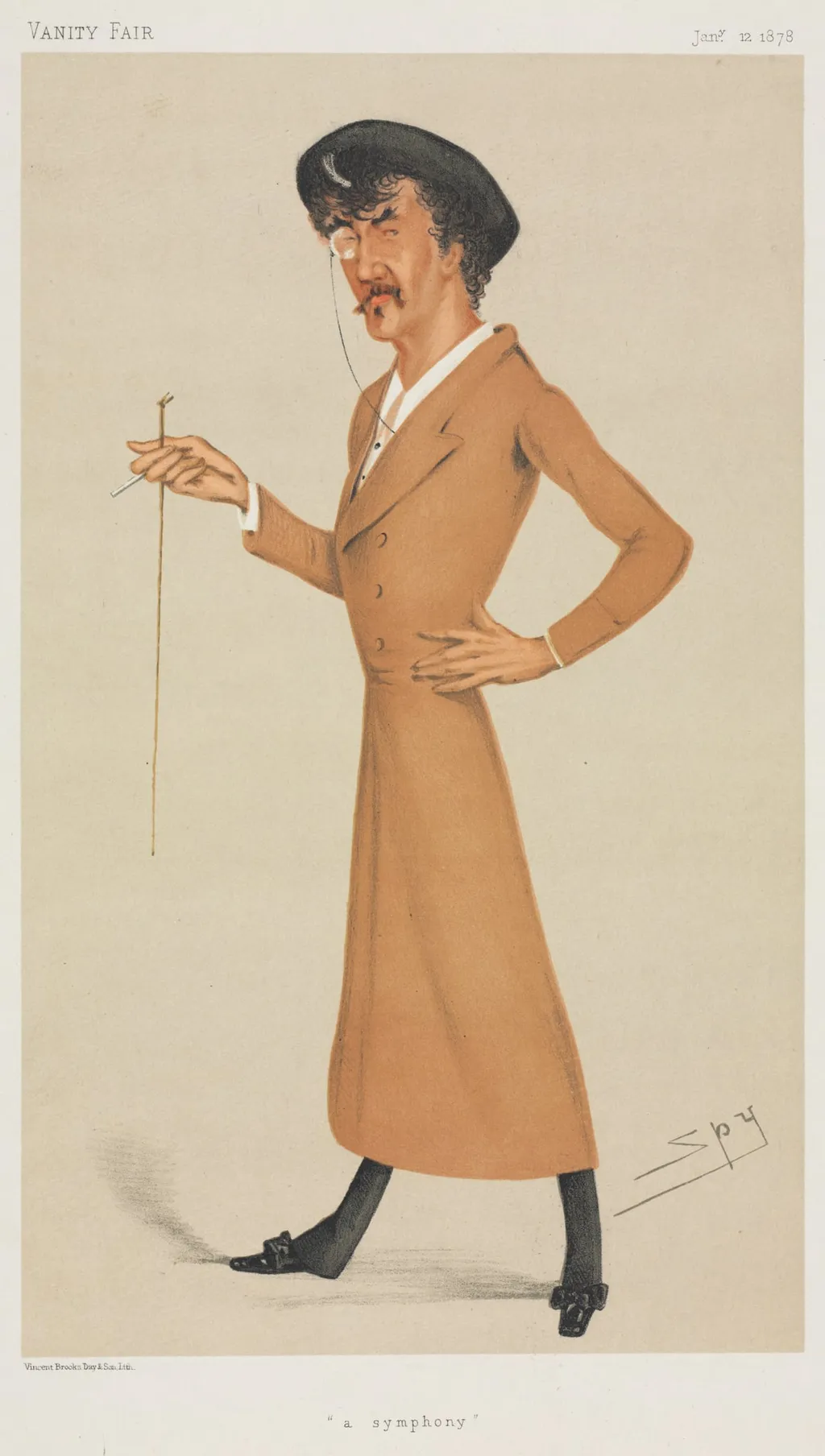 Vanity Fair: A Symphony, by Leslie Matthew (Spy) Ward, 1878