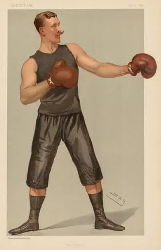 Vanity Fair: "Hard Hitter", by Leslie Matthew (Spy) Ward