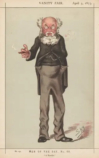 Vanity Fair: Men of the Day, No. 60, "A Novelist", by Leslie Matthew (Spy) Ward