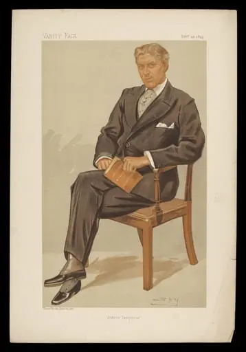 H Beard Print Collection, by Leslie Ward