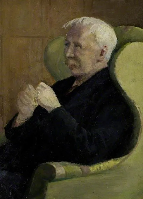 George Moore, by Leverton Harris, oil, 1920