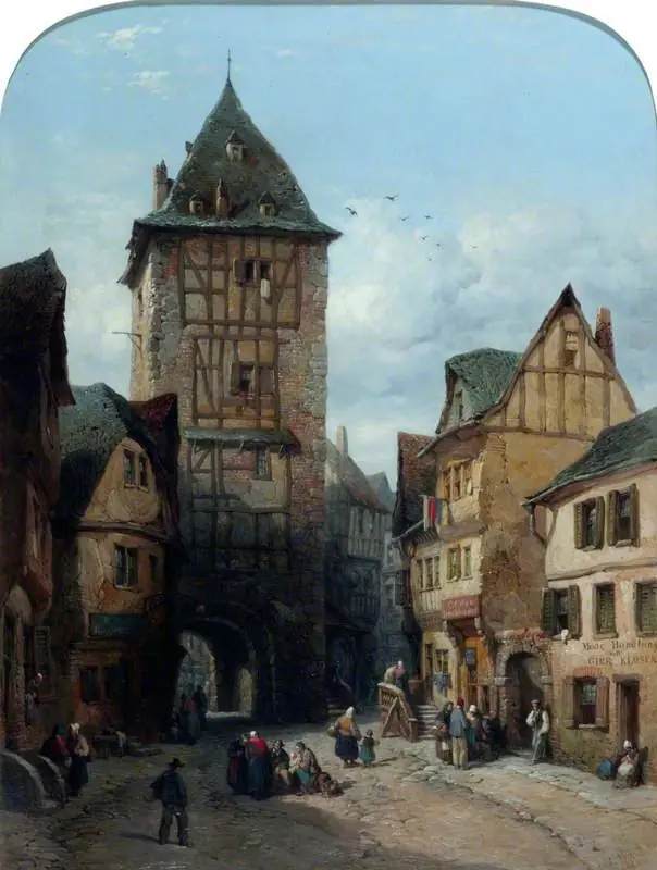 Views in Limburg, by Lewis John Wood
