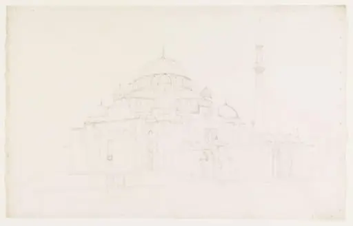 Sehzade Camii, Constantinople, by Lewis Vulliamy