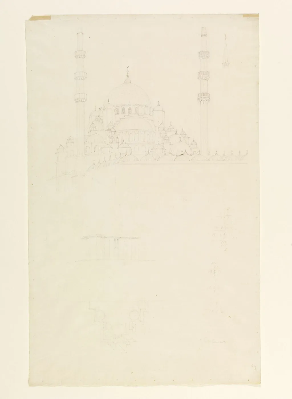 Yeni Valide Camii, by Lewis Vulliamy, 1818