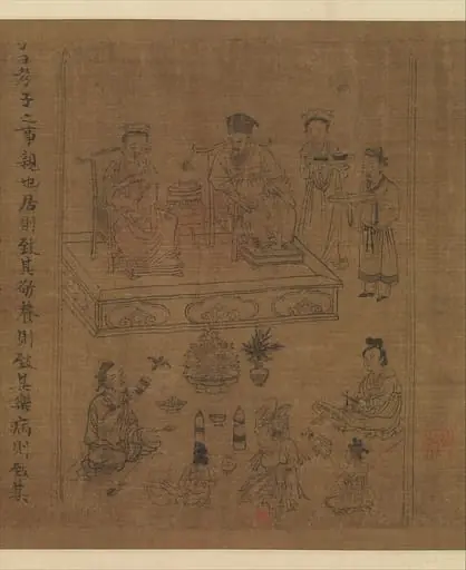 北宋 李公麟 孝經圖 卷|The Classic of Filial Piety, by Li Gonglin