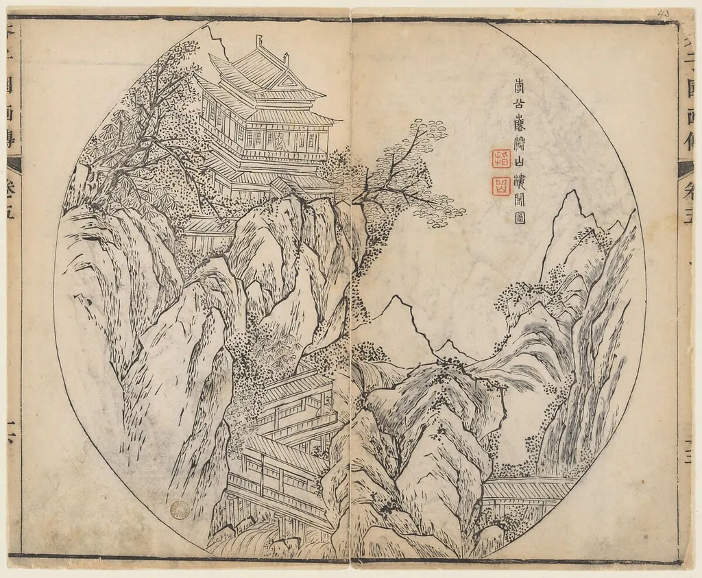 Untitled, by Li Gonglin, ink, 1087