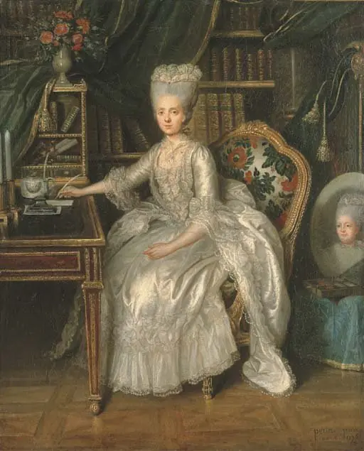 Portrait of Marie Adélaïde of France (1732-1800), by Lié Louis Périn-Salbreux