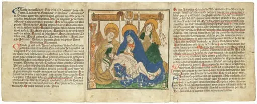 A Canon Table with a Lamentation (formerly known as the "Traveling Altar"), by Lienhart Ysenhut