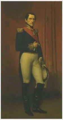 Portrait of H.M. Leopold I, king of the Belgians, by Lievin de Winne, oil, 1868