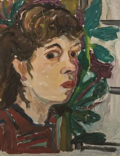 Autoportret Ligia Macovei (1938), by Ligia Macovei