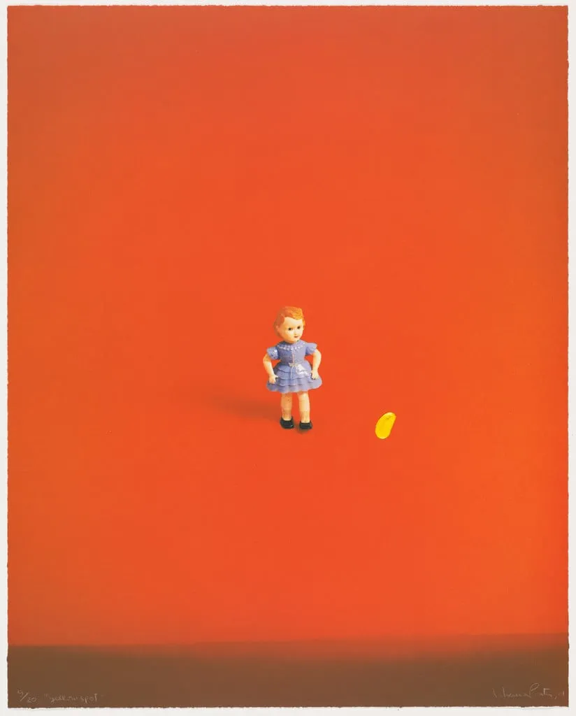 Untitled, by Liliana Porter, acrylic, 2001