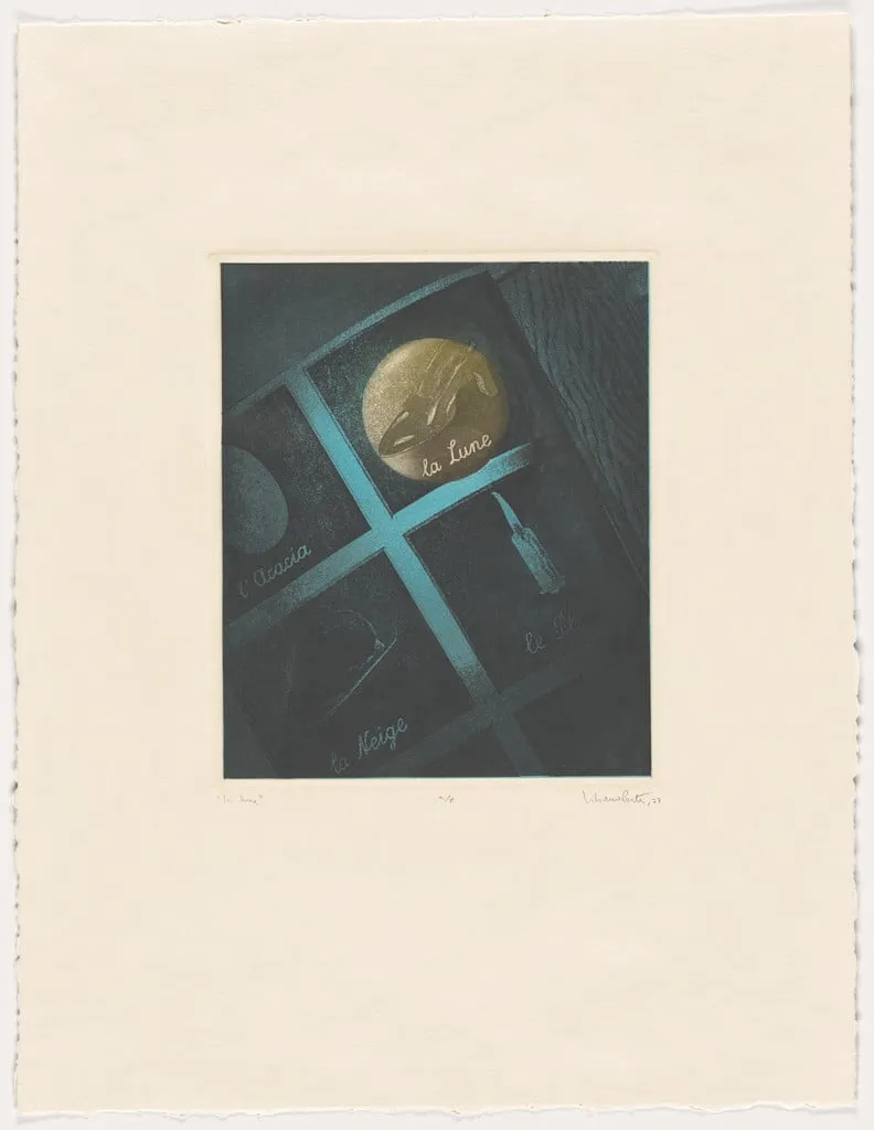 Untitled, by Liliana Porter, ink, 1977