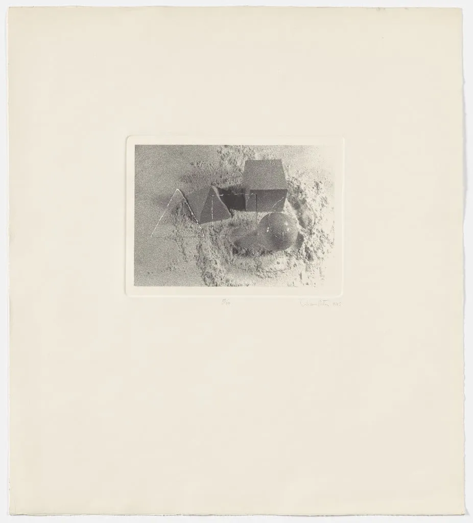 Untitled, by Liliana Porter, ink, 1975