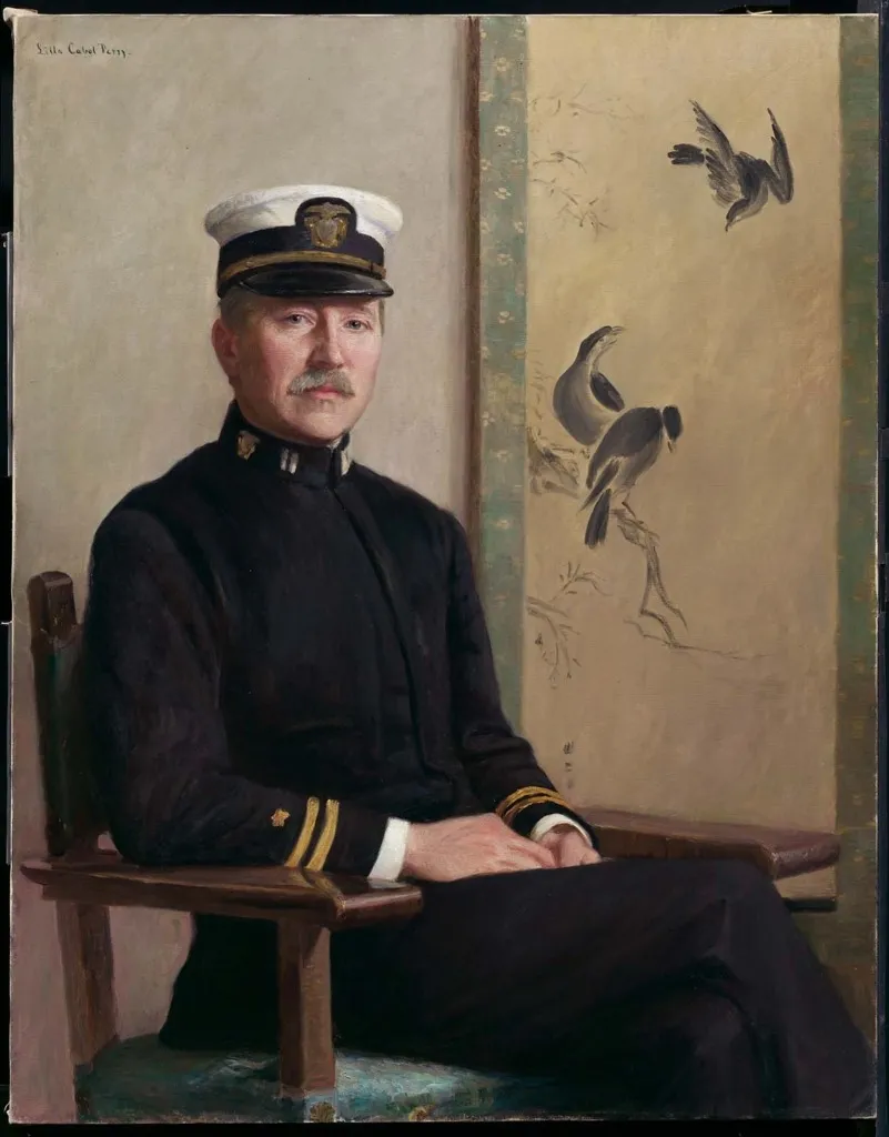 Godfrey Lowell Cabot, by Lilla Cabot Perry, oil, 1916