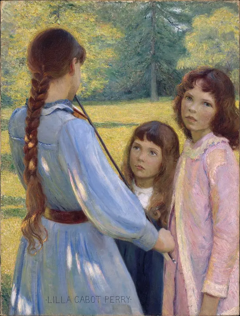 Open Air Concert, by Lilla Cabot Perry