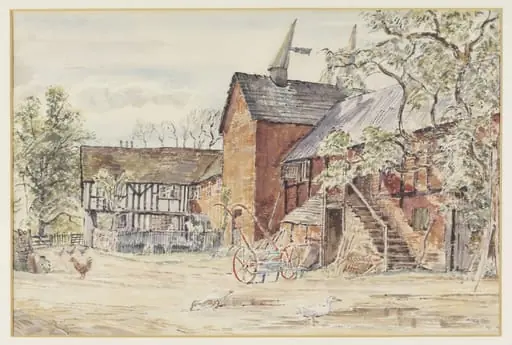 Blackhall Farm, King's Pyon, by Lines