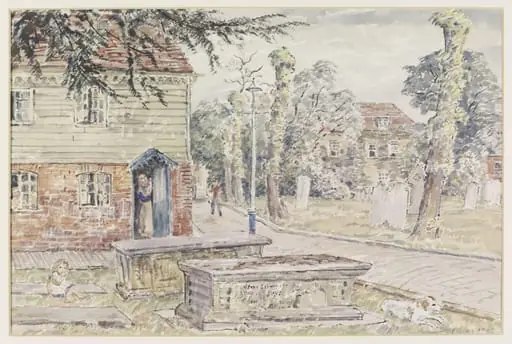 Church Row, Tonbridge, by Lines