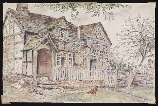 Pigeon House and Post Office, Mansel Lacy, by Lines