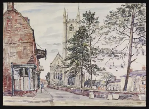 St. Peter's, Marlborough, by Lines