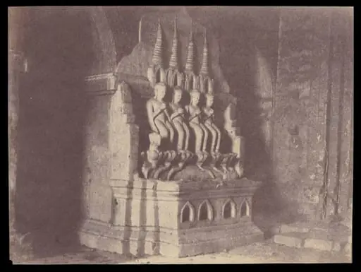 Pugahm Myo. Figures in Damayangyee Pagoda