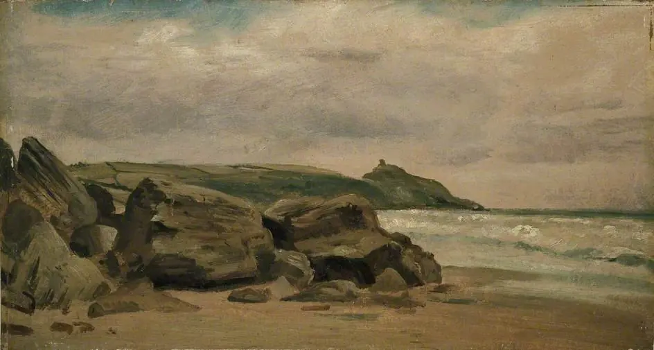 View towards Rame Head, Cornwall, by Lionel Bicknell Constable