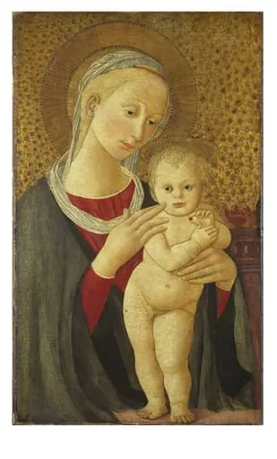 The Virgin and Child, by Lippi and Pesellino Imitator