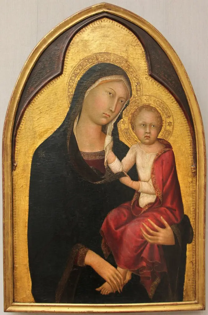Madonna and Child, by Lippo Memmi