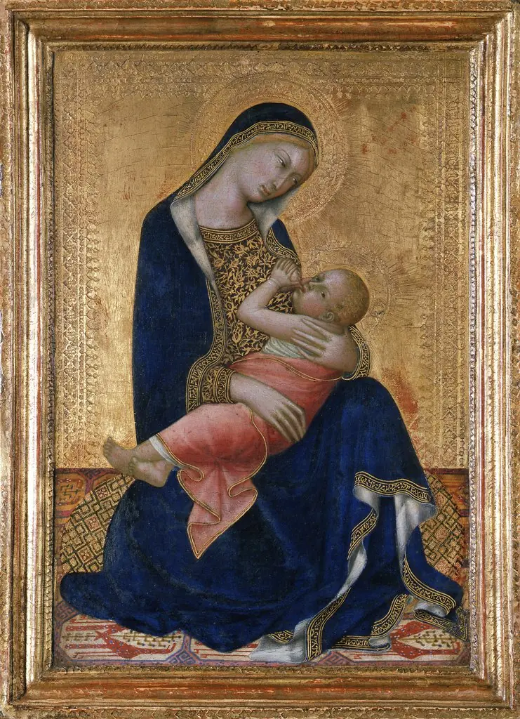 Madonna lactans, by Lippo Memmi