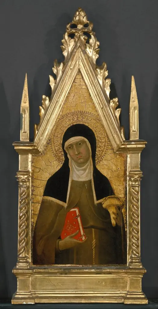 Saint Clare, by Lippo Memmi