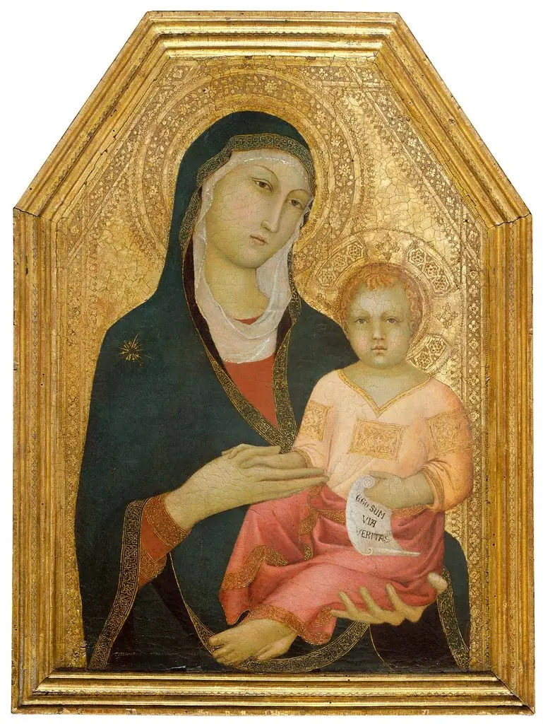 Virgin and Child, by Lippo Memmi