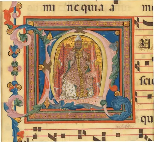 Saint Peter Enthroned, by Lippo Vanni