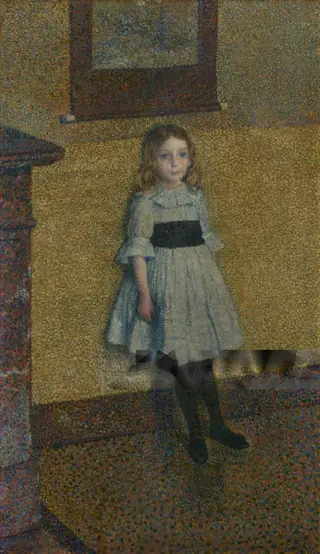 Little Denise, by Théo van Rysselberghe