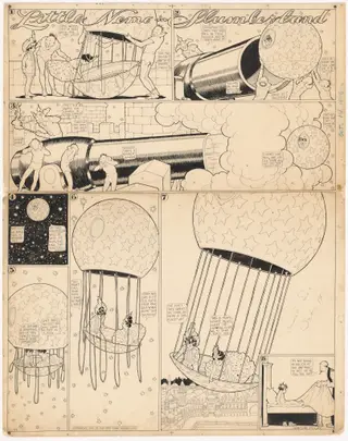 Little Nemo in Slumberland: "I don't like this, one little tiny bit, not one tiny weenie bit", by Winsor McCay